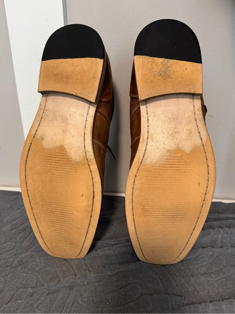 Steve Madden P-Klatin Brown Leather Cap Toe Chukka Boots Men’s sz10